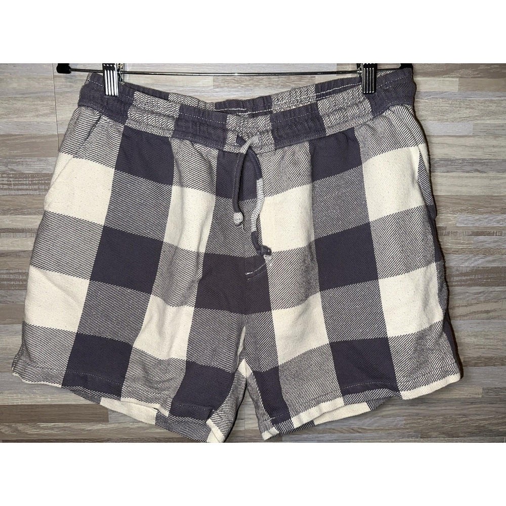 Chubbies Checkered Women Sweat Pants LOUNGE Beach Wear SURFER Shorts USA Large